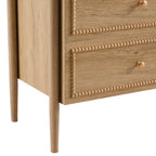 Dusklia - Posy Bobbin 6 Drawer Chest - Light Wood