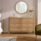 Dusklia - Posy Bobbin 6 Drawer Chest - Light Wood
