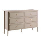 Dusklia - Posy Bobbin 6 Drawer Chest - Taupe