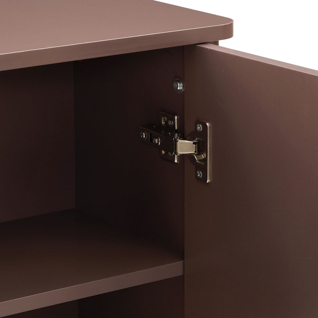 Dusklia - Posy Bathroom Storage Cabinet - Mocha