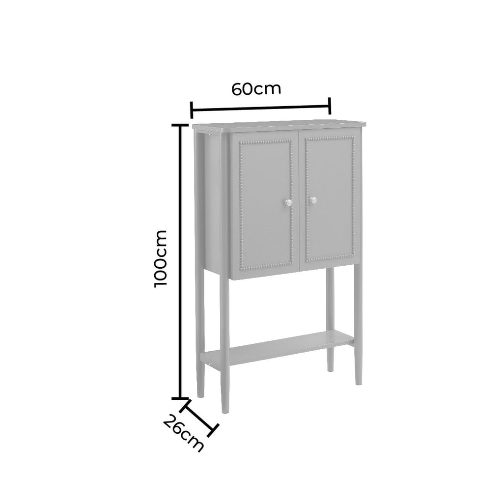 Dusklia - Posy Bathroom Storage Cabinet - Mocha