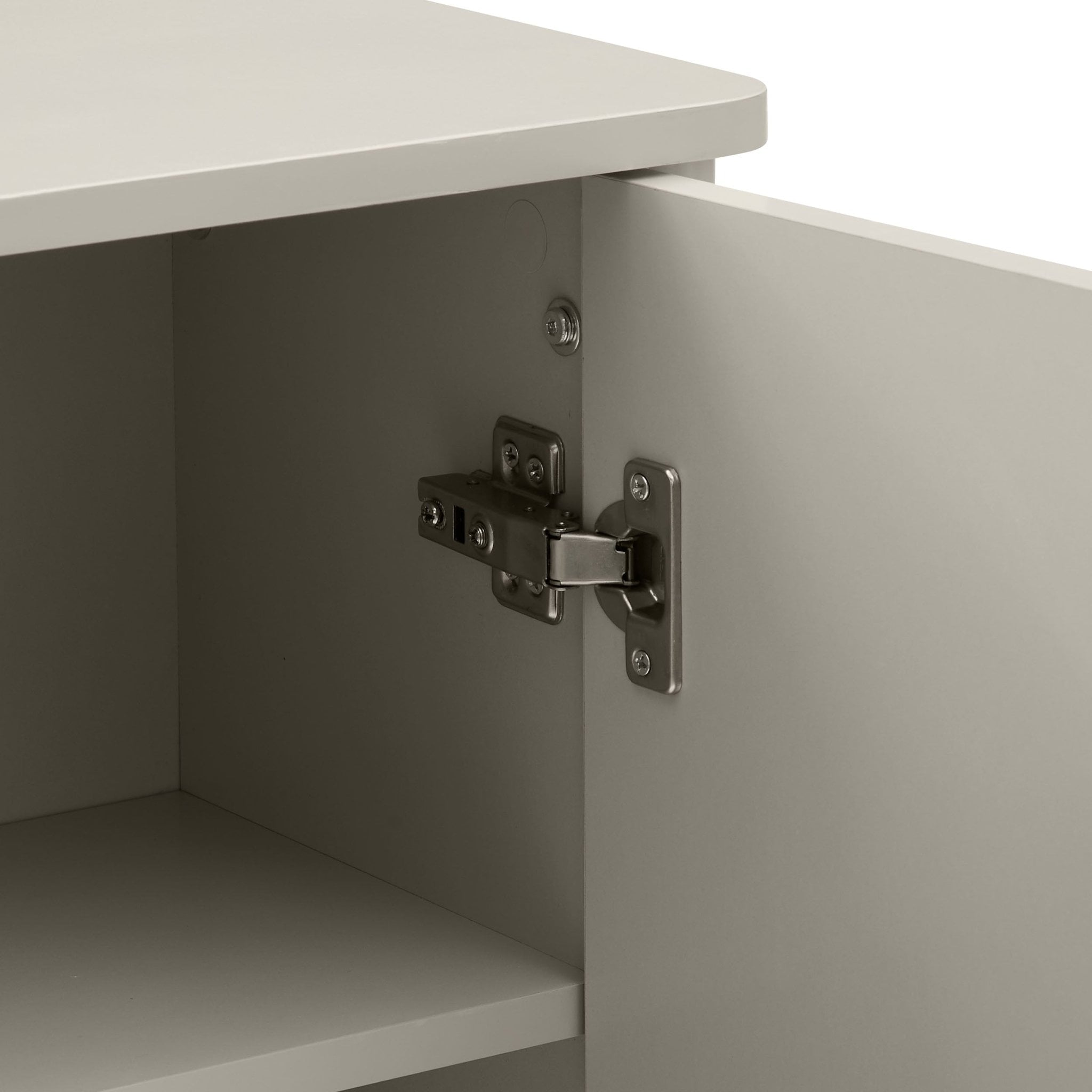 Dusklia - Posy Bathroom Storage Cabinet - Taupe