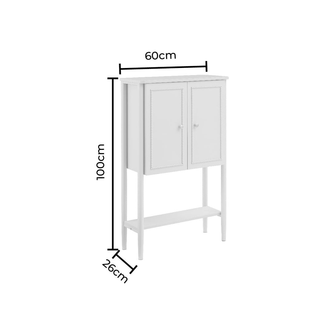 Dusklia - Posy Bathroom Storage Cabinet - Taupe