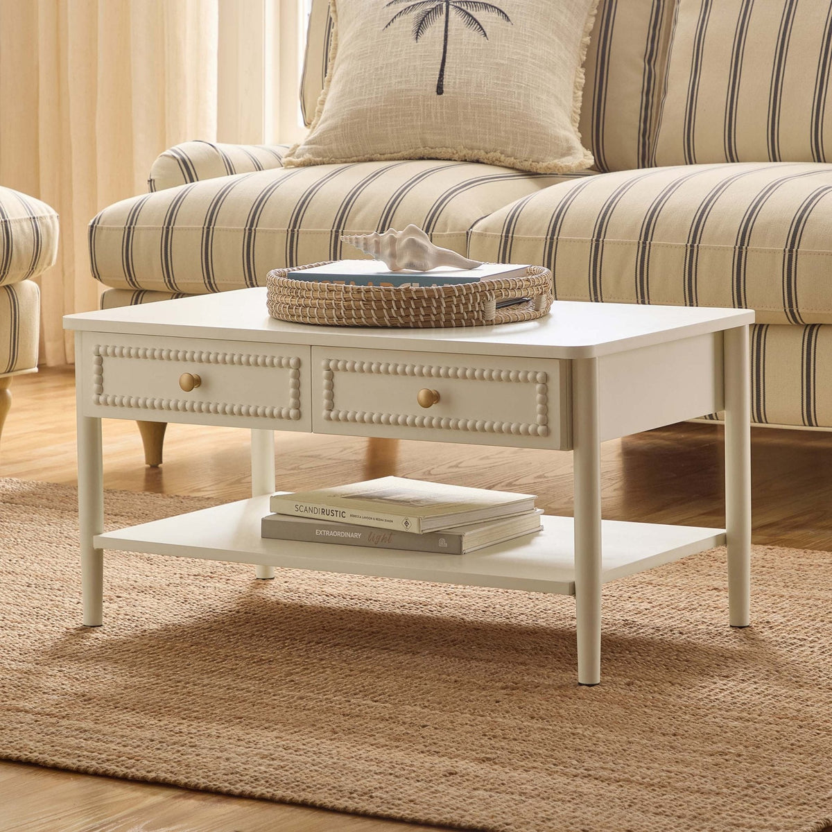Dusklia - Posy Coffee Table - Cream