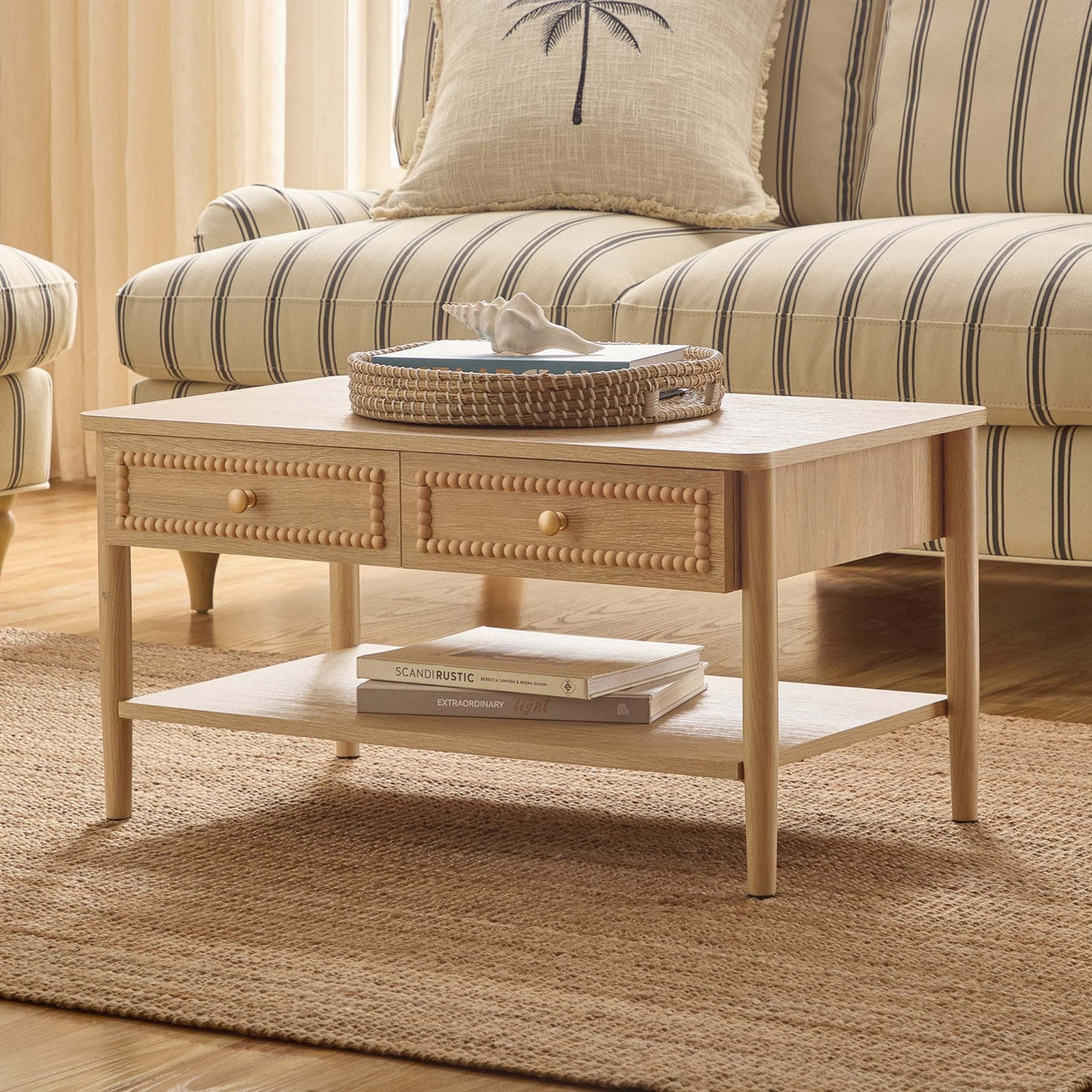 Dusklia - Posy Coffee Table - Light Wood