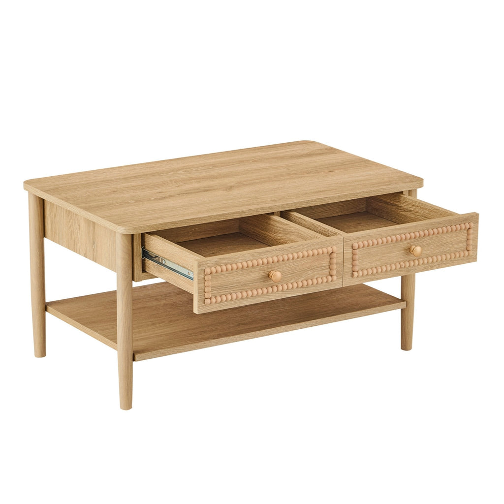 Dusklia - Posy Coffee Table - Light Wood