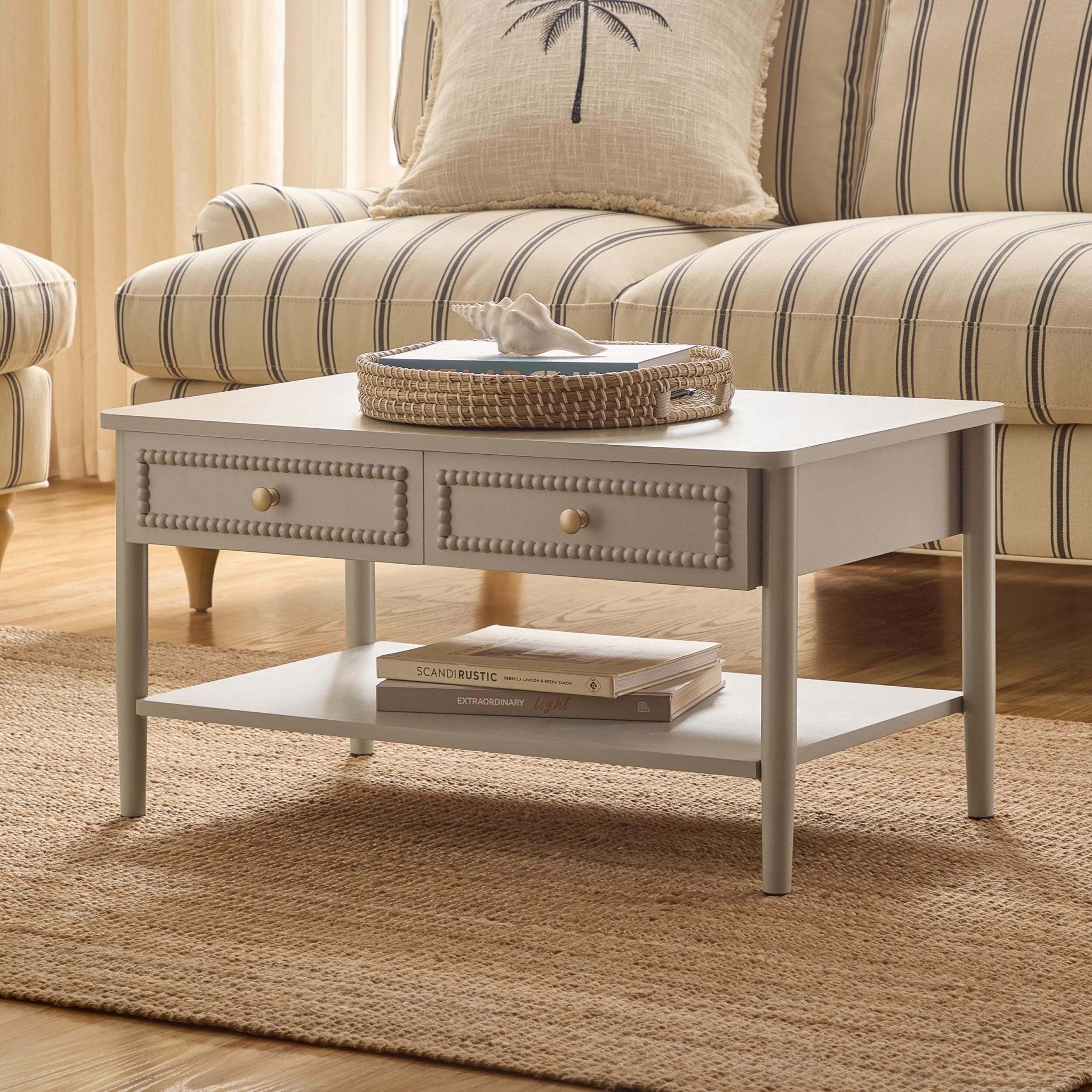 Dusklia - Posy Coffee Table - Taupe