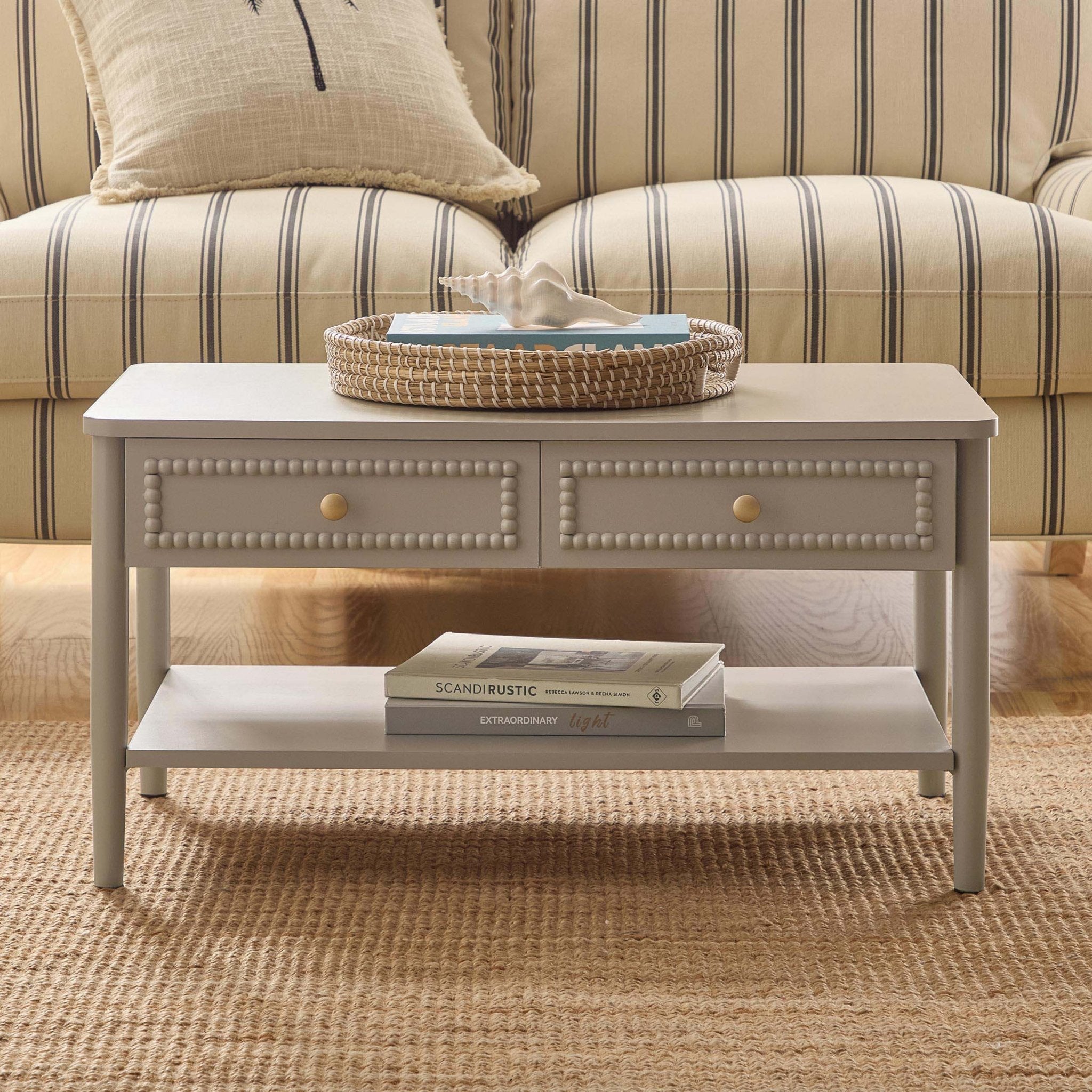 Dusklia - Posy Coffee Table - Taupe