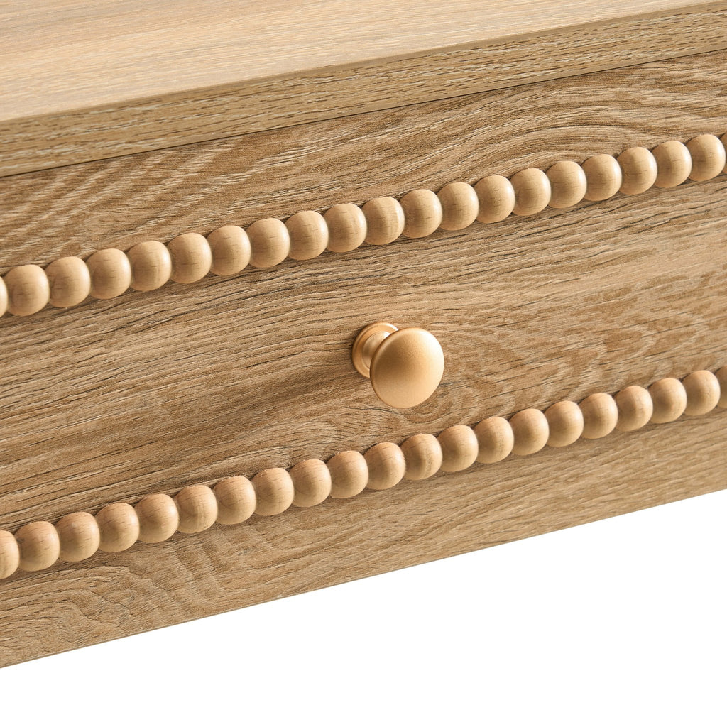 Dusklia - Posy Bobbin Dressing Table - Light Wood