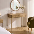 Dusklia - Posy Bobbin Dressing Table - Light Wood