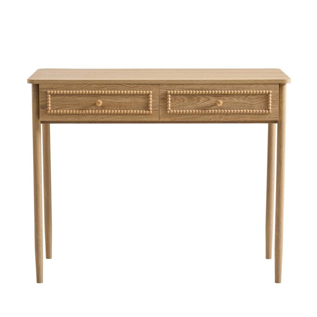 Dusklia - Posy Bobbin Dressing Table - Light Wood
