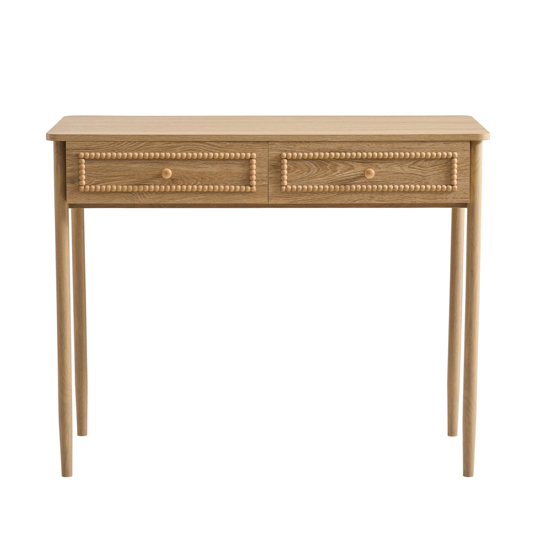 Dusklia - Posy Bobbin Dressing Table - Light Wood