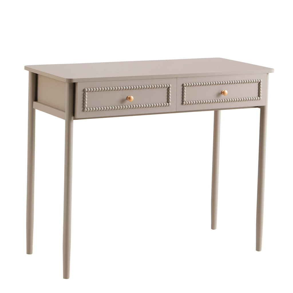 Dusklia - Posy Bobbin Dressing Table - Taupe