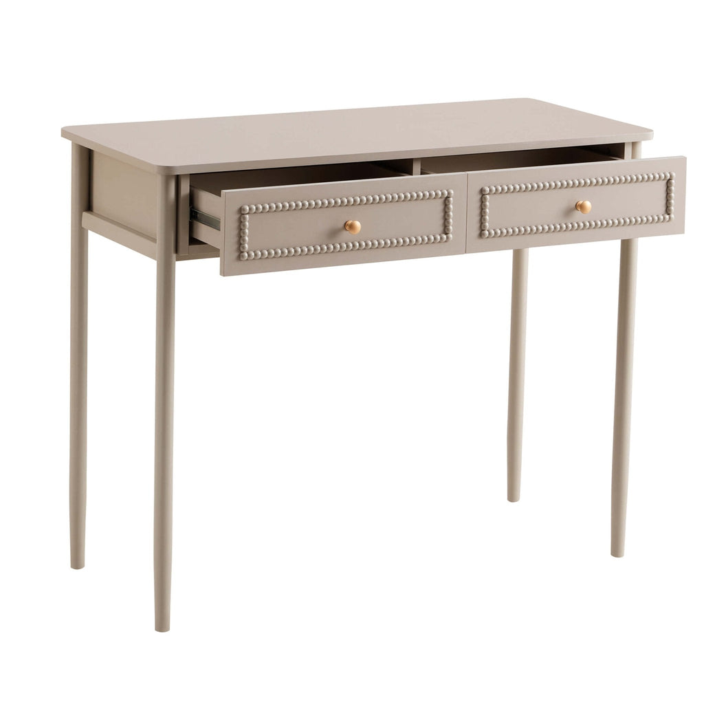 Dusklia - Posy Bobbin Dressing Table - Taupe