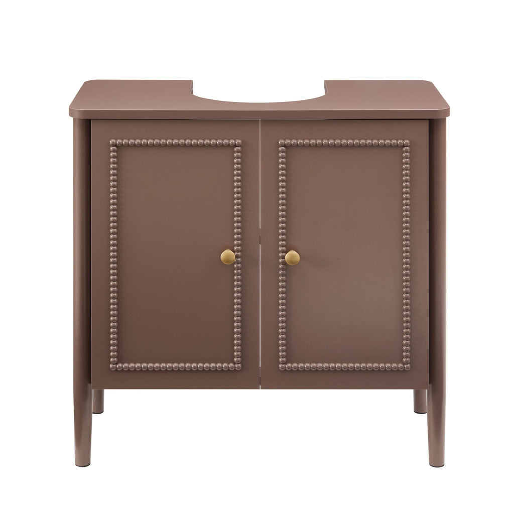 Dusklia - Posy Under Sink Bathroom Cabinet - Mocha