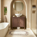 Dusklia - Posy Under Sink Bathroom Cabinet - Mocha