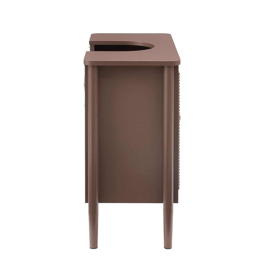 Dusklia - Posy Under Sink Bathroom Cabinet - Mocha