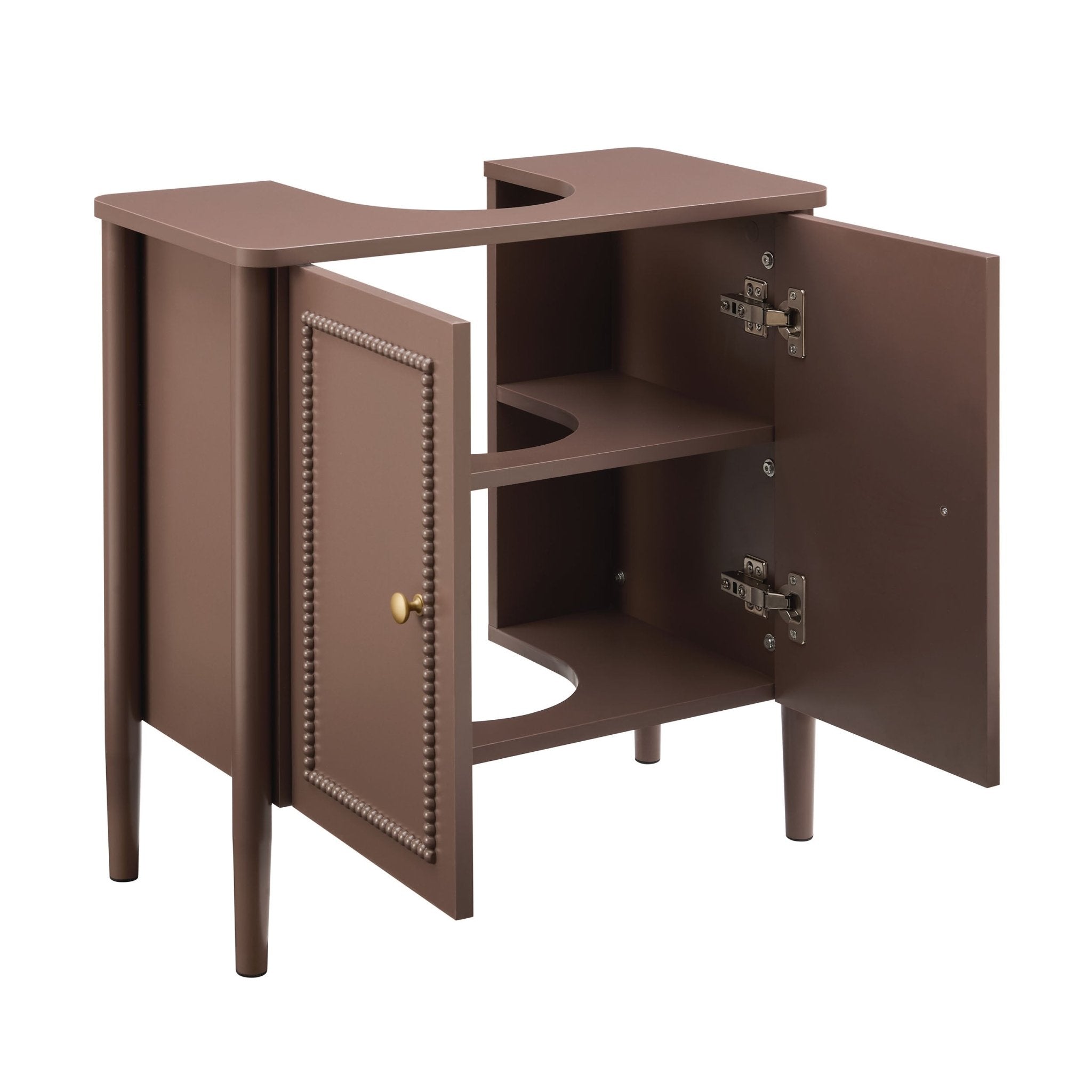Dusklia - Posy Under Sink Bathroom Cabinet - Mocha