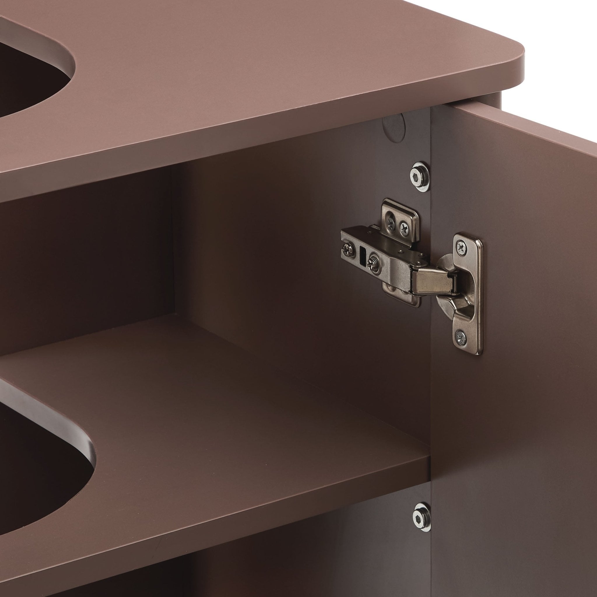 Dusklia - Posy Under Sink Bathroom Cabinet - Mocha