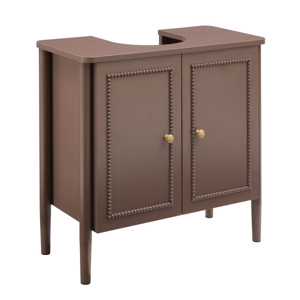 Dusklia - Posy Under Sink Bathroom Cabinet - Mocha