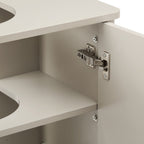 Dusklia - Posy Under Sink Bathroom Cabinet - Taupe