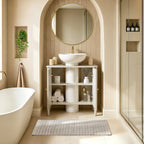 Dusklia - Posy Under Sink Bathroom Cabinet - Taupe