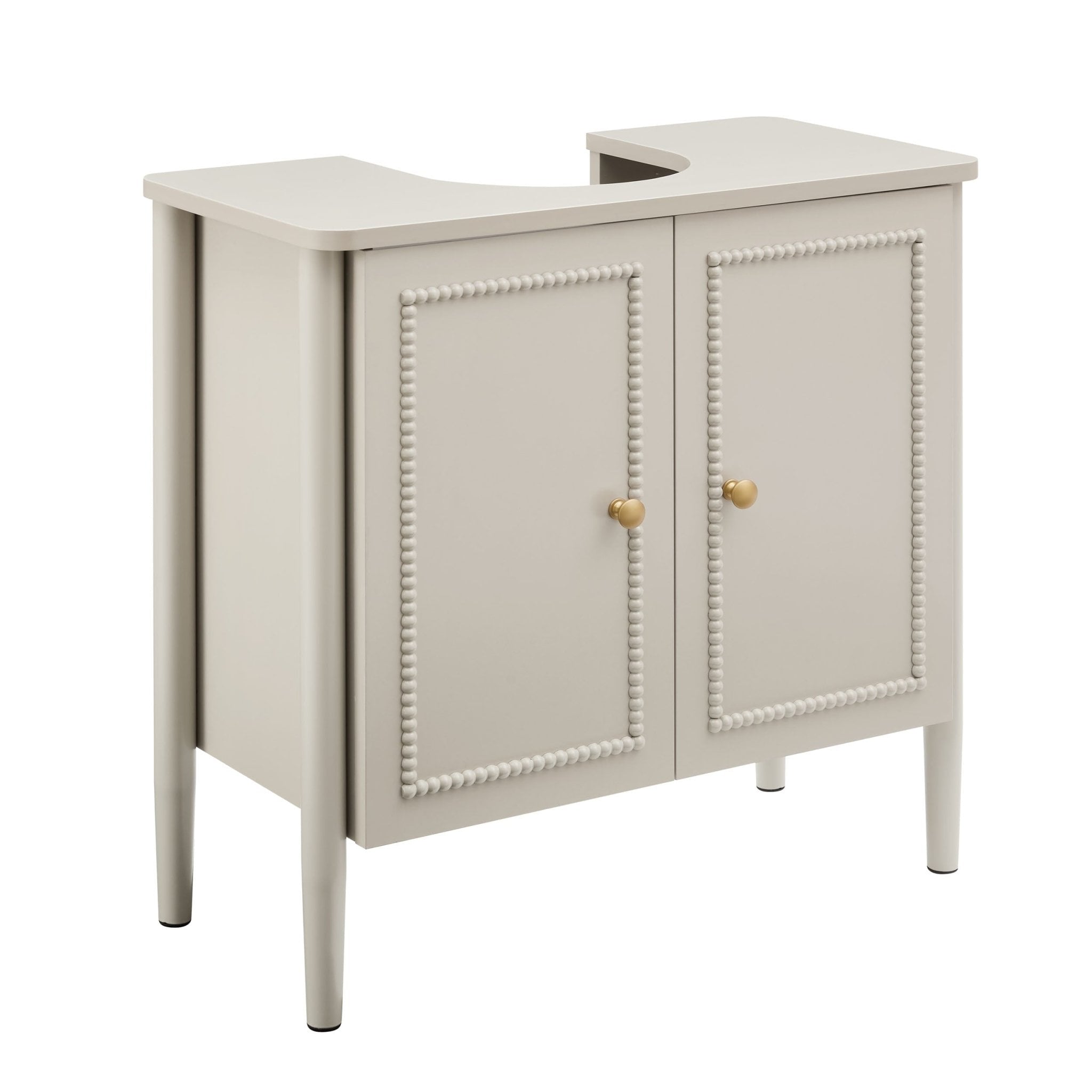Dusklia - Posy Under Sink Bathroom Cabinet - Taupe