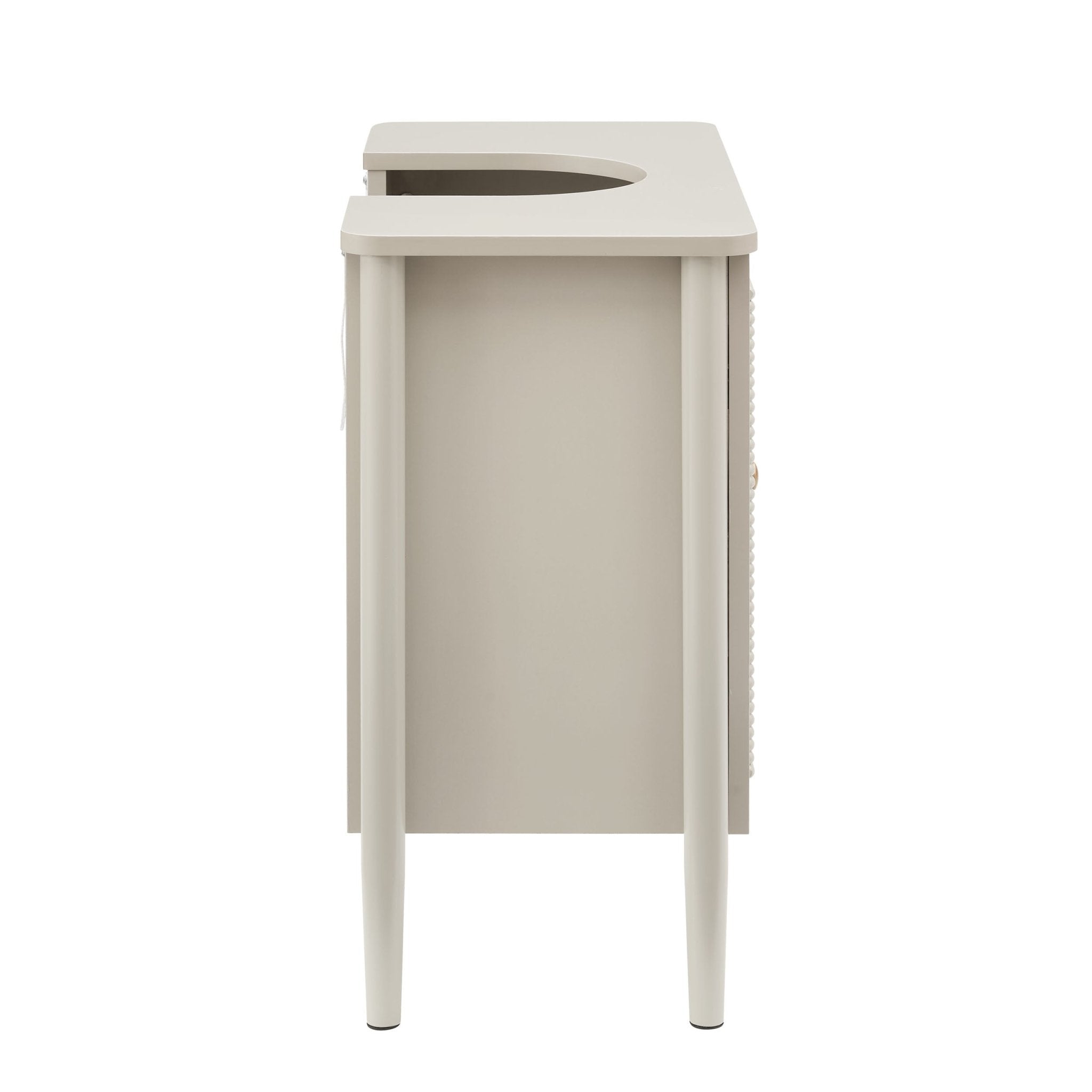 Dusklia - Posy Under Sink Bathroom Cabinet - Taupe