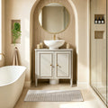 Dusklia - Posy Under Sink Bathroom Cabinet - Taupe