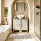 Dusklia - Posy Under Sink Bathroom Cabinet - Taupe