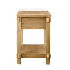 Dusklia - Prim 1 Drawer Wide Nightstand - Light Wood