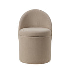 Dusklia - Primrose Dressing Table Storage Stool - Oatmeal