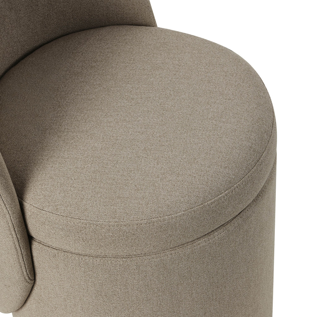 Dusklia - Primrose Dressing Table Storage Stool - Oatmeal