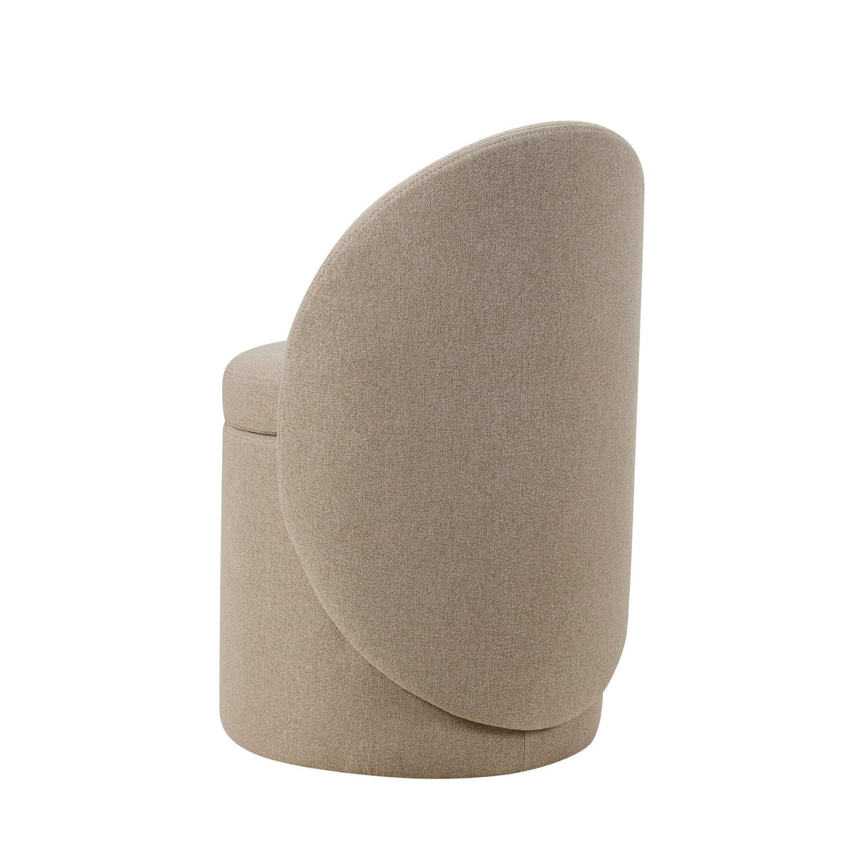 Dusklia - Primrose Dressing Table Storage Stool - Oatmeal