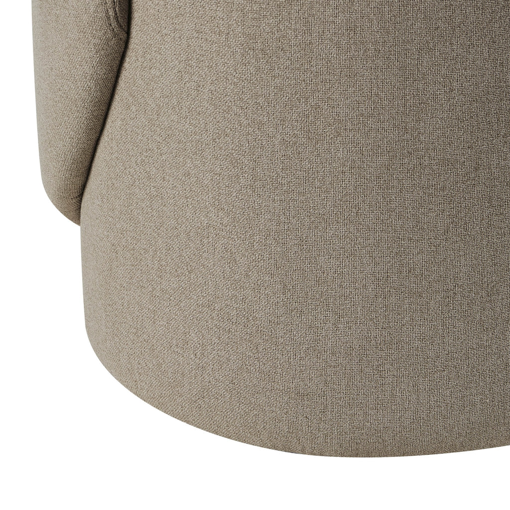 Dusklia - Primrose Dressing Table Storage Stool - Oatmeal