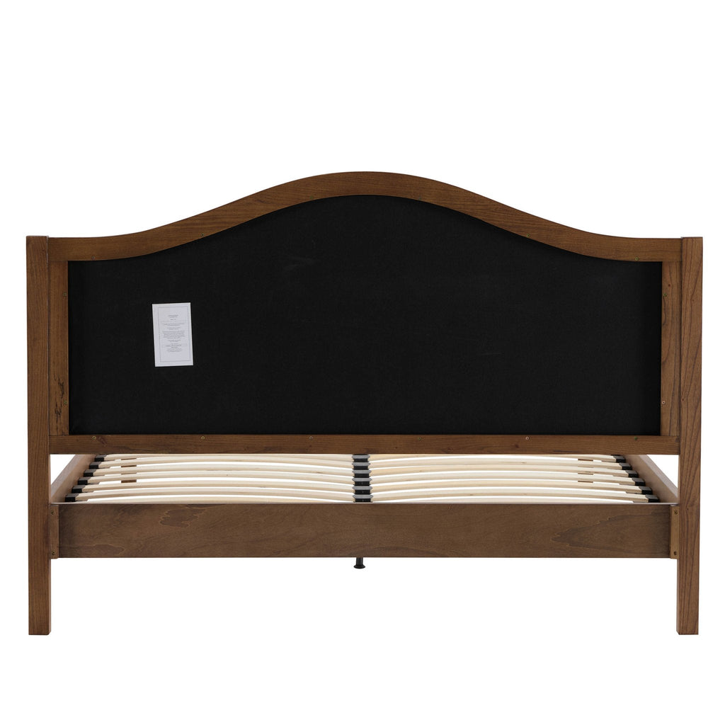Dusklia - Provence Bed Frame - Thin Natural Stripe