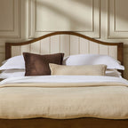Dusklia - Provence Bed Frame - Thin Natural Stripe