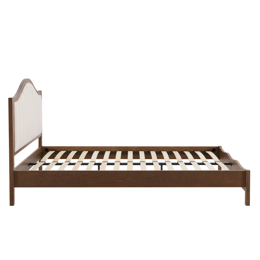 Dusklia - Provence Bed Frame - Thin Natural Stripe
