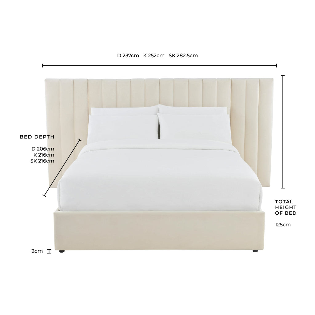 Dusklia - Providence Ottoman Bed - Taupe