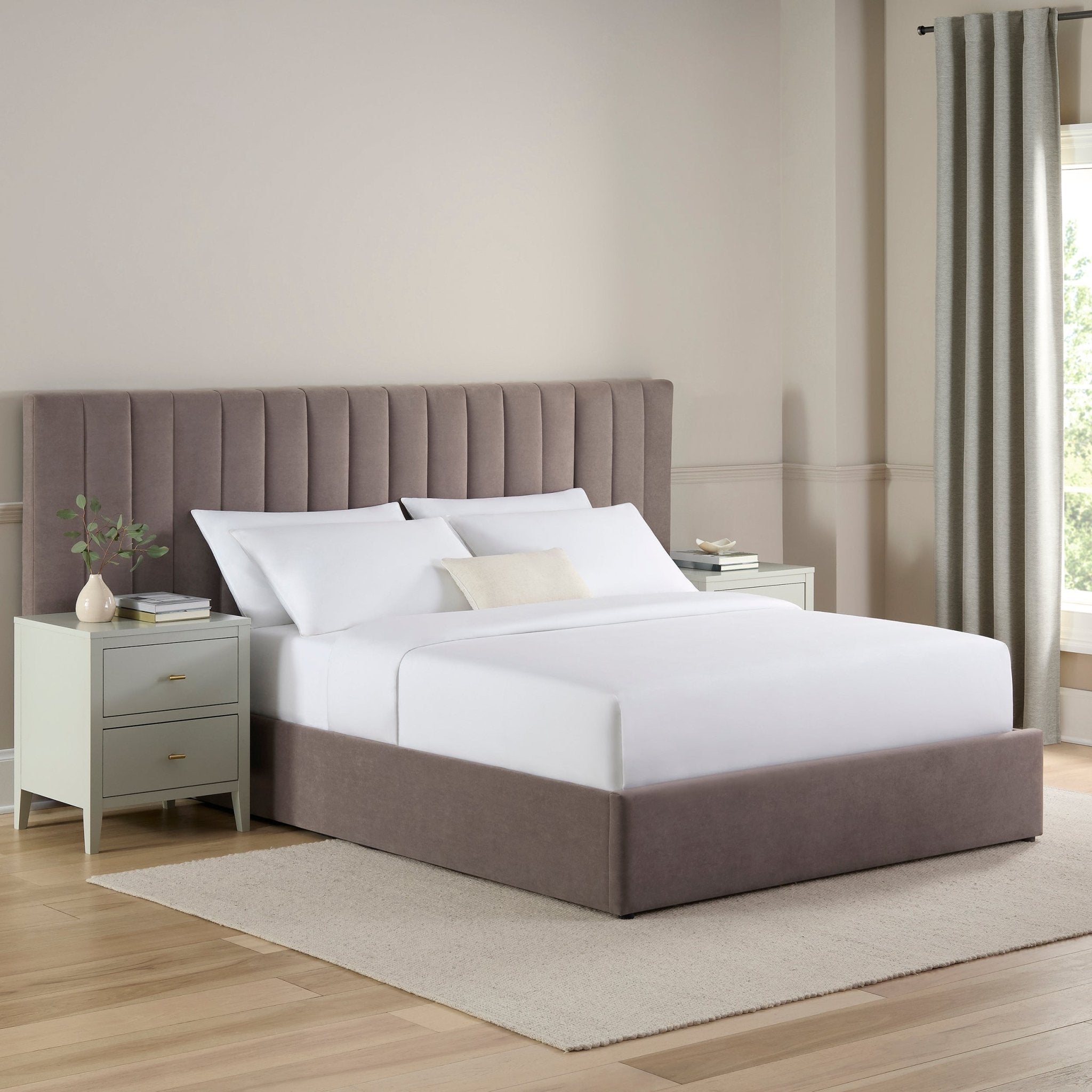 Dusklia - Providence Ottoman Bed - Taupe