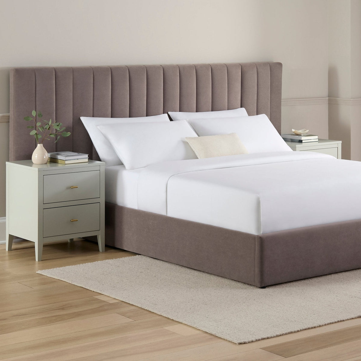 Dusklia - Providence Ottoman Bed - Taupe