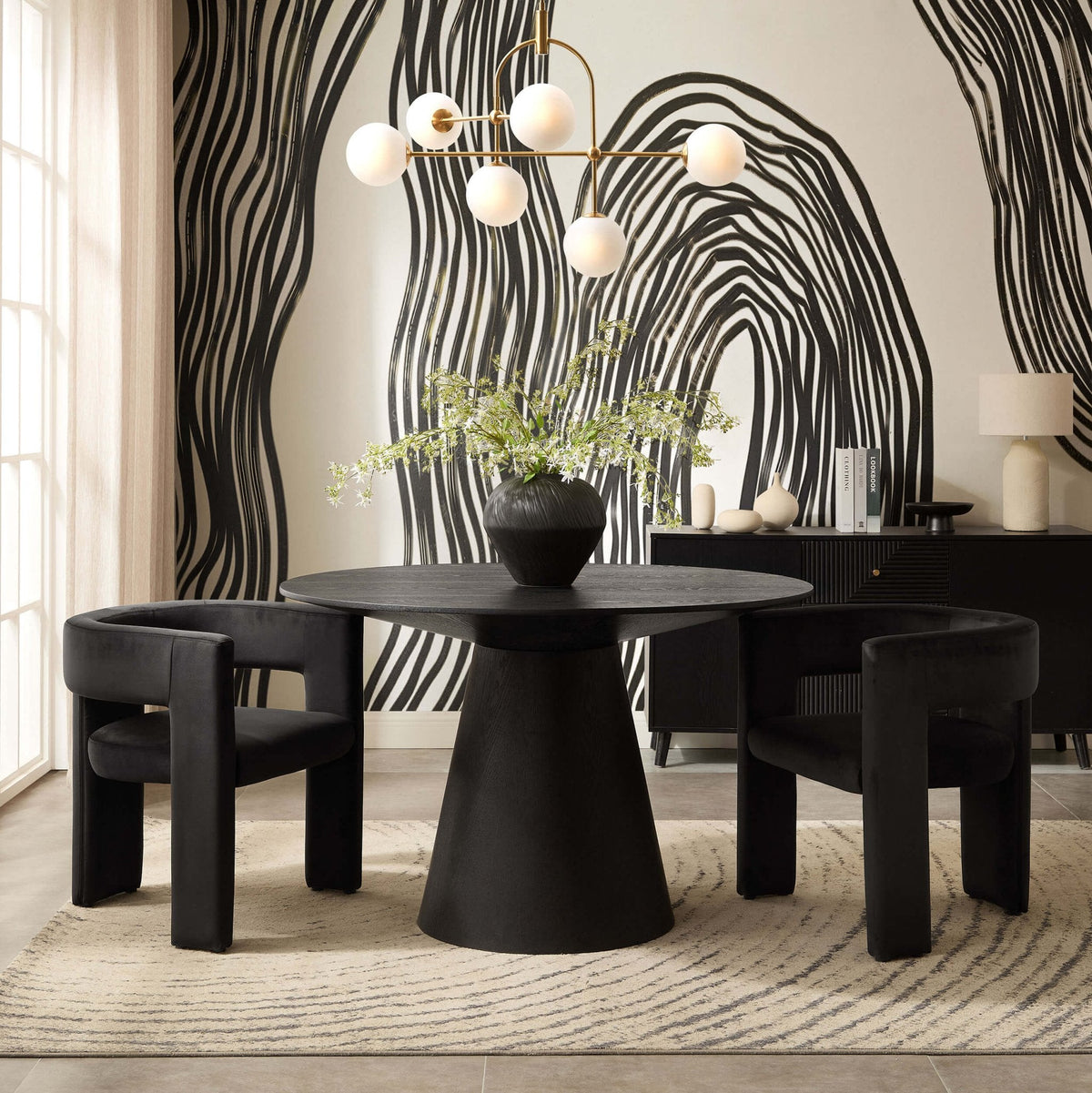 Dusklia - Quinn Chair - Black