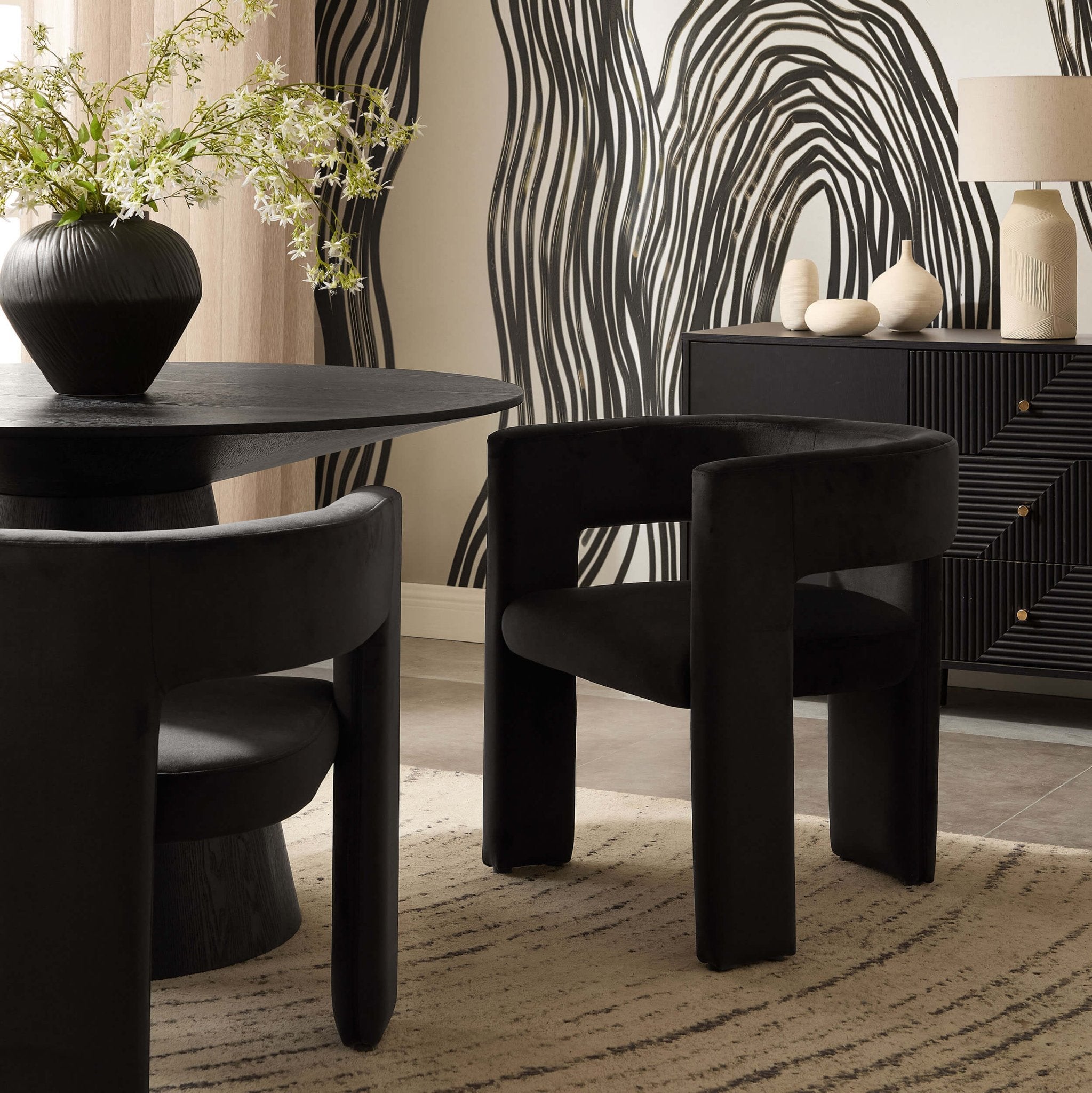 Dusklia - Quinn Chair - Black