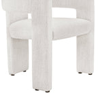 Dusklia - Quinn Chair - Ivory Boucle