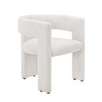 Dusklia - Quinn Chair - Ivory Boucle