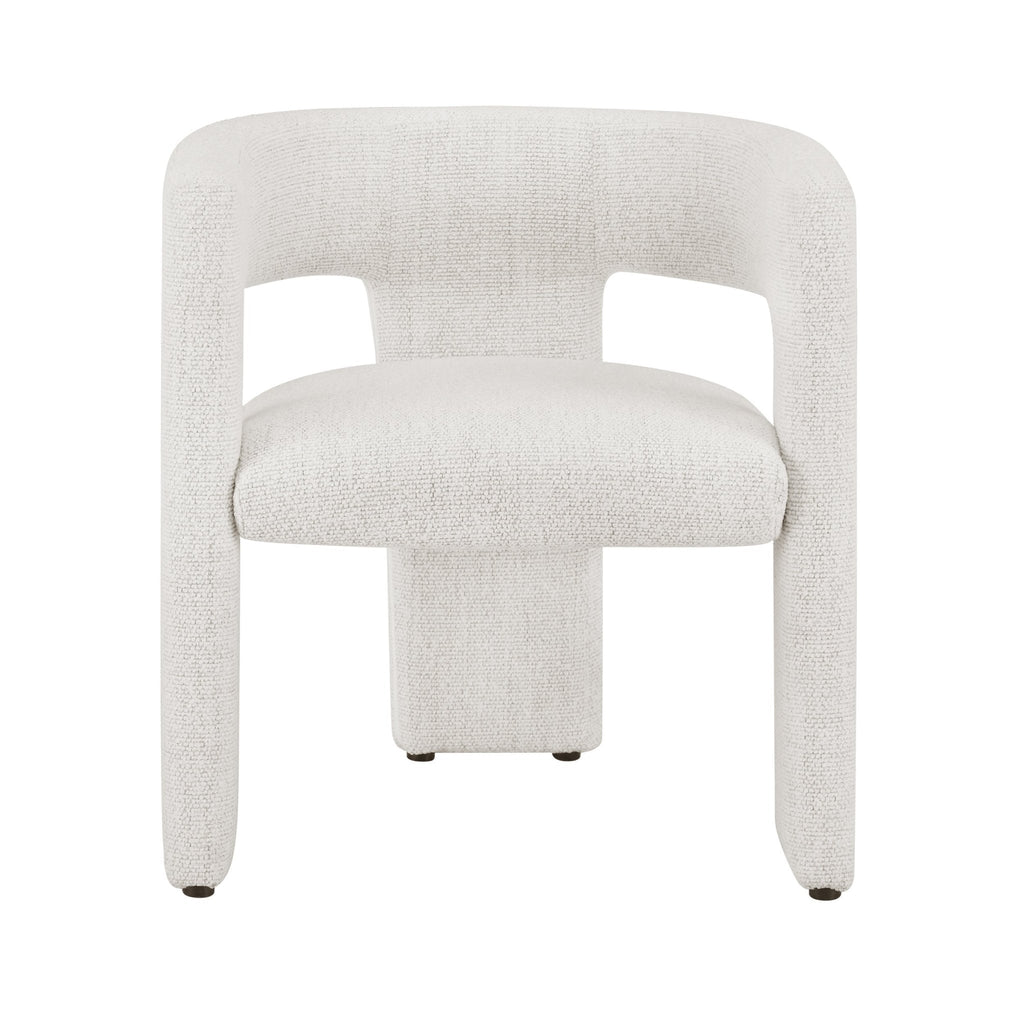 Dusklia - Quinn Chair - Ivory Boucle