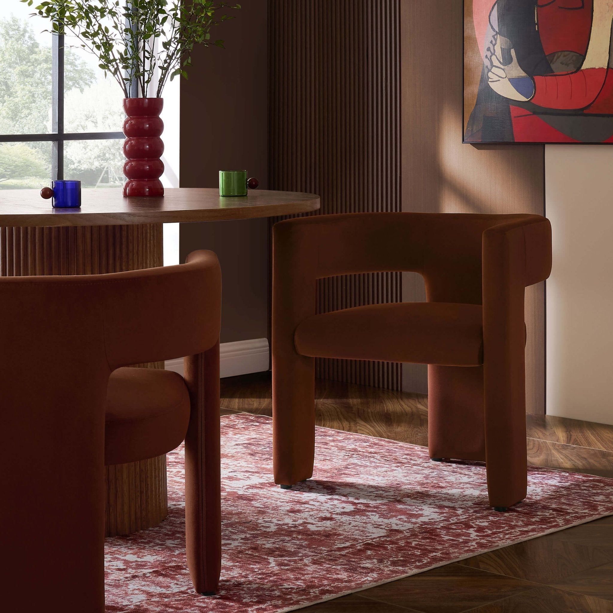 Dusklia - Quinn Chair - Terracotta