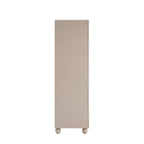 Dusklia - Rachel Arch Front 2 Door Wardrobe with Drawer - Taupe