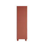 Dusklia - Rachel Arch Front 2 Door Wardrobe with Drawer - Terracotta