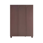 Dusklia - Rachel Arch Front 3 Door Wardrobe - Mocha